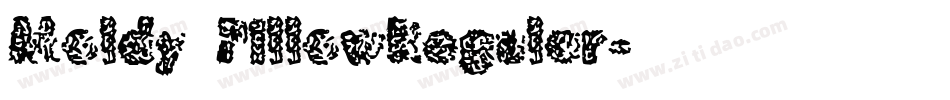 Moldy PillowRegular字体转换